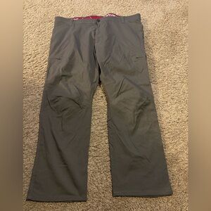 Wrangler Men's Dark Gray Cargo Pants outdoor utility casual hiking fishing